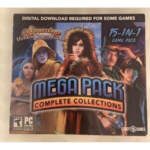 Legacy  Games Amazing Hidden Object Games Mega Pack Complete Collections PC NEW